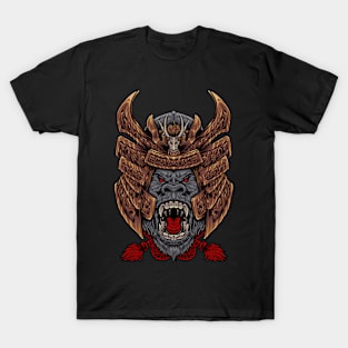 Gorilla Samurai Japanese T-Shirt